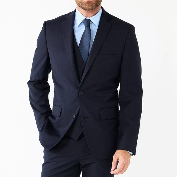 APT 9 Premier Flex Performance Slim-Fit Washable Suit Jacket 42S